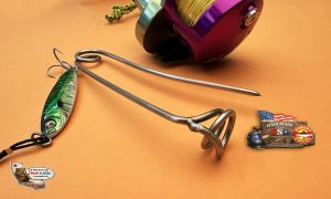 YellowEye fish descender deep release device patent pending safety pin style stainless steel - longer version